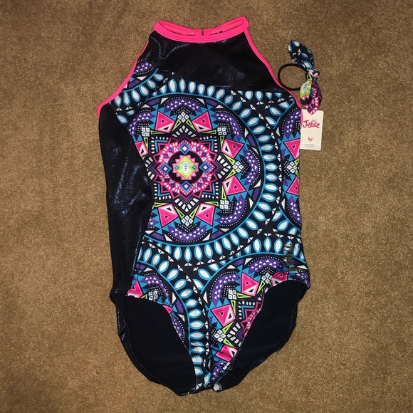 Justice Other - Justice Leotard with Hairband (never worn) Justice Other - Justice Leotard with Hairband (never worn)